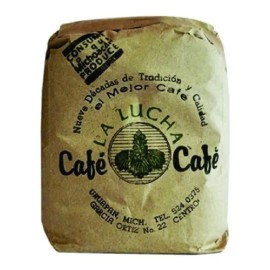 Café Molido Fino La Lucha Uruapan, Mich. 1kg.                                                                                                         