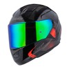 LS2 Helmets Assault/Rapid/Stream Pinlock Ready Escudo exterior (verde iridium)