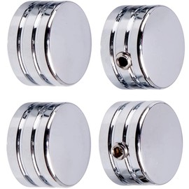 KACEPAR Head Bolt Covers Caps, Head Bolt Covers Caps, Compatible with Harley-Davidson All Twin Cam Models, fit for Big Twin 1340 Evo Models, Sportster Models, Chrome