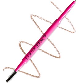 Loungeface Brow Pencil - Fine Tip, Smooth & Creamy, Long Wearing, Water Resistant - Buildable Looks From Natural to Bold Eyebrows - Vegan & Cruelty Free Women's Beauty, Eyebrow Filler Makeup (Blonde)