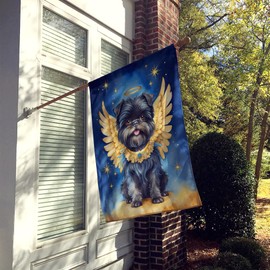 Caroline's Treasures DAC6923CHF Affenpinscher My Angel House Flag Large Porch Sleeve Pole Decorative Outside Yard Banner Artwork Wall Hanging, Polyester, House Size, Multicolor