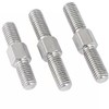 Pack of 4 Stainless Steel 304 Hexagonal Head Bolt Rods
