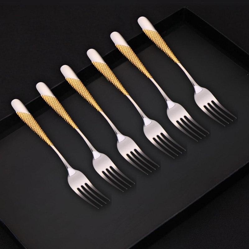 Signature Dinner Fork Set - 6 Pieces (Dinner Forks -
