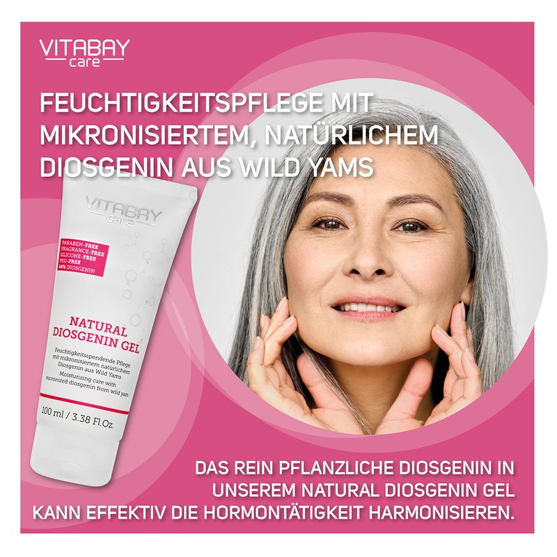 Vitabay Natural Diosgenin Cream with Yam Root 100 ml -