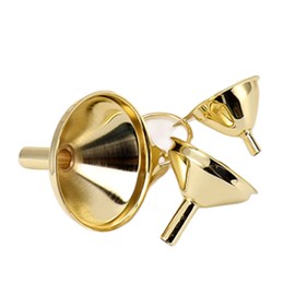 3 Piece Stainless Steel Funnel Set, Stackable Small Funnel Jam Funnel Stainless Steel Kitchen Strainer Funnel for Transferring Oils, Liquids, Liquids, Dry Ingredients