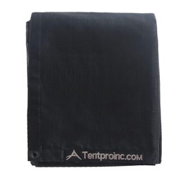 Leaveshade Dump Truck Mesh Tarp 8'X15' -(Black) Heavy Duty Cover with 6'' Pocket Reinforced Double Needle Stitch Webbing Ripping Tearing Stop, No Rust Thicker Brass Grommets