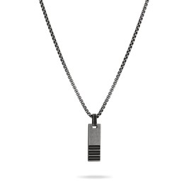 Fynch-Hatton Pendant Necklace, Stainless Steel, none