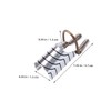 Baluue 20pcs Aluminum Nail Extension Forms for Builder Gel Reusable