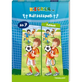 Kicker-Rätselspaß. Fußball: Rätseln für Kinder ab 7 Jahren (Malbücher und -blöcke)