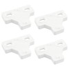 ITROLLE 4PCS Cabinet Hinge Spacer, Concealed Cabinet Cup Hinge, Half