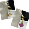 LXHSLJN Agate Snail Keychain Bag Charms for Women Handbags Cute