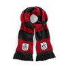 Fulham 1960s Red And Black Retro Traditional Football Scarf Embroidered