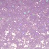 HEMOER Light Purple Opal Glitter, 100 g Chunky Sequin Glitter,