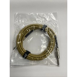 GLS Audio Instrument Cable - Quality Amp Cord - Bass & Electric Guitar - 15 Feet