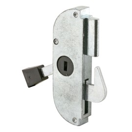 Prime-Line E 2077 Sliding Door Internal Lock and Lever, Diecast Lock Housing (Single Pack)