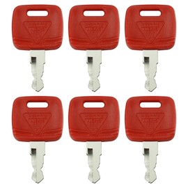 RE183935 RE71557 Key Replacement for J-OHN Deere Tractor 2038R 5320 3120 3320 3720 4210 4320 4510 4710 5045E 5103 5203 7130 7230 8330 7810 9510 and 4730(Pack of 6)