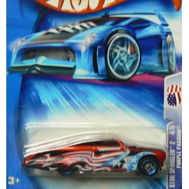 Hot Wheels 2004 Star Spangled 2 Series Purple Passion Metalflake Red Card 126