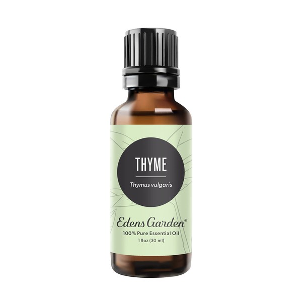 Edens Garden Thyme Essential Oil, 100% Pure Therapeutic Grade (Undiluted Natural/Homeopathic Aromatherapy Scented Essential Oil Singles) 30 ml