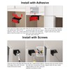Cabinet Magnetic Catch L-Shaped Jiayi 6 Pack Ultra Thin Cabinet