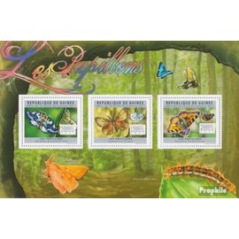 Guinea 8864-8866 Sheetlet (complete. issue) unmounted mint/never hinged ** MNH 2011 Butterflies (Stamps for collectors) Butterflies