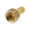 Screw-on hose nozzle M 14 x 1.5-9 mm, material: brass.