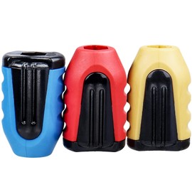 Bestgle Magnetic Ring 3 Pieces Screwdriver Magnetic Ring Non-Slip for Magnetic Bit Holder 1/4 Inch Electric Hand Tool Accessories Plastic