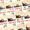 LARDUX Monster Truck Party Favors, 24PCS DIY Wooden Arts &