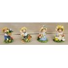 BRAND NEW - SET OF 4 - ARTMARK BUNNY RABBITS