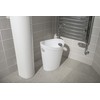 Addis 514806 Plastic Waste Paper Bathroom Bedroom Office Bin, 12