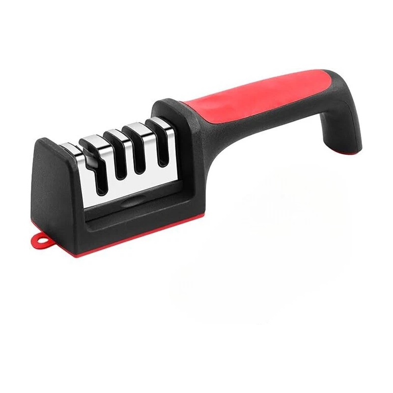 Unbranded 2PCS Knife Sharpener Professional 4-Stage Ceramic Diamond Steel Sharpening