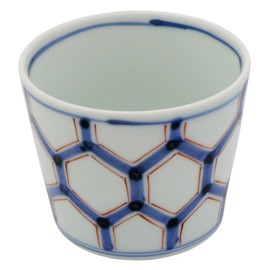 有田焼 渓山 Kilns near 猪口 Dyed 11th Honeycomb 30923
