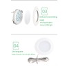 Getwefire Dimmable 2pcs/Lots recessed installtion 3w DC 12v led Puck/Under