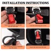Helmet Quick Release Buckle Kit - Motorcycle Helmet Chin Strap