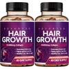 2-Pack Hair Growth Serum - Regrow Hair, Strengthen Hair/Skin/Nails