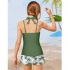 Bathing Suits for Teens 12-14 Tummy Control Girls Tankini Swimsuits