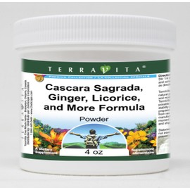 Terravita Cascara Sagrada, Ginger, Licorice, and More Formula Powder (4 oz, ZIN: 512530) - 3 Pack