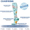 CHARMKING 6 Pairs-Compression Socks for Women & Men Circulation Best