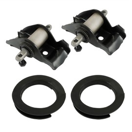 Silscvtt 4 PCS Spring Seat Saddles Spring Perches Insulator Kit Replacement for 1965-1973 Mustang