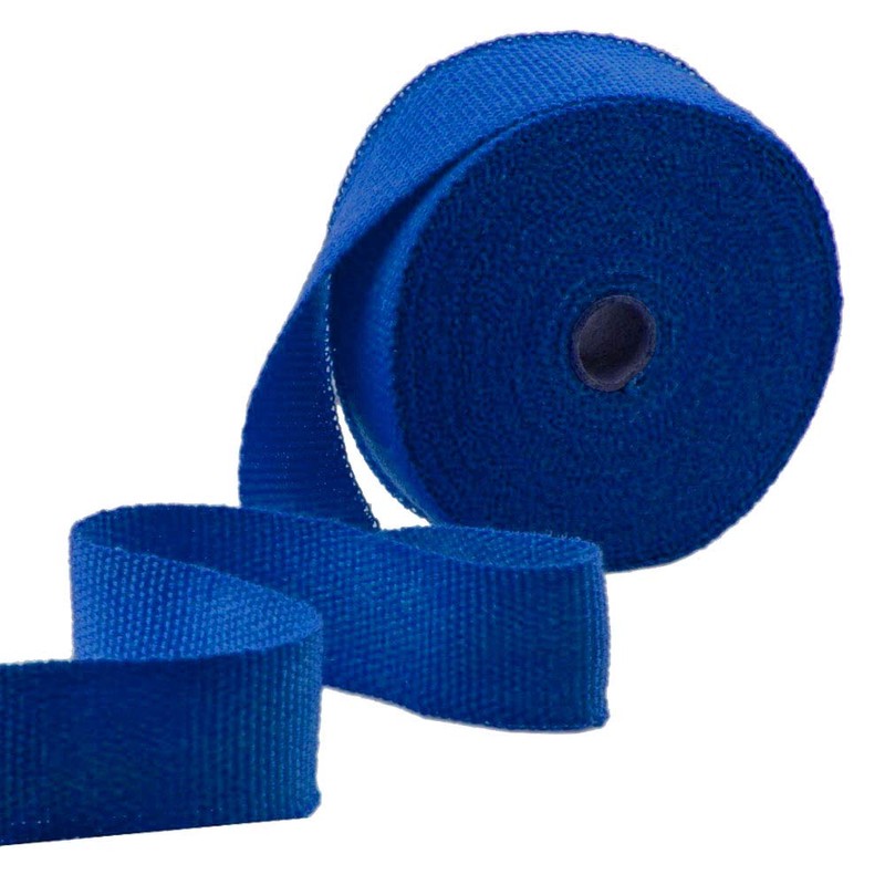 Mintice 5CM X 5M Fiberglass Roll Blue Racing Exhaust Heat