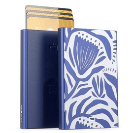 Automatic Card Holder Aluminum RFID Anti-fraud and Demagnetization Slim Minimalist Wallet for Men and Women Slider Model