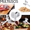 Eco R Martillo Ablandador Carne Mazo Acero Inoxidable Utensilios
