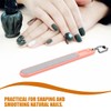 VICASKY 3pcs Portable Nail Files for Natural Nails Durable Buffing