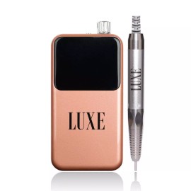 Luxe Brushless Nail Drill Machine Rechargeable Portable 35,000 RPM - Rose Gold