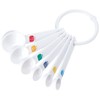 Tala Plastic Measuring Spoons, Set of 6 Spoons with 1/4