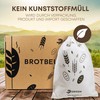 DRIDEN Bread Bags XL [Set of 3] 100% Natural Cotton
