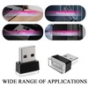 SHMZK 4 PCS USB LED Car Interior Atmosphere Lamp, Mini