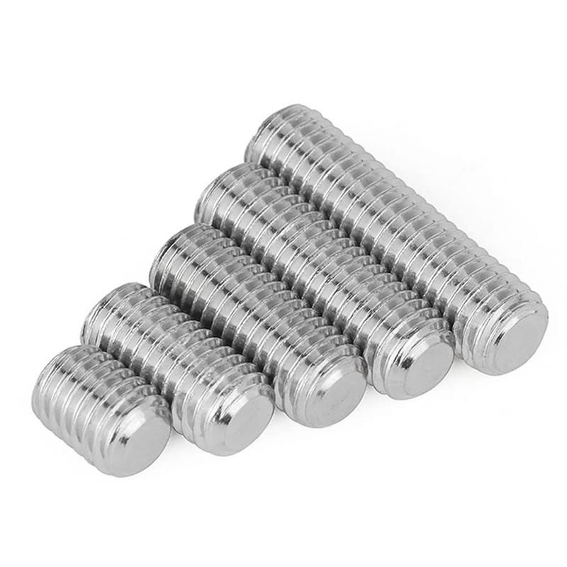Junter 30pcs M10-1.0 x 6mm Fine Thread Metric A2 Stainless