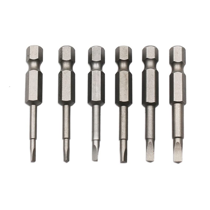 Fongmore 6 Pcs 50mm 1/4 Hex Shank Magnetic Triangle Head