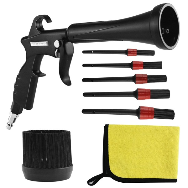 HANDY Tornado Air Cleaning Gun with Rubber Guard and Brass