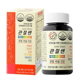 Dr. People 관절쎈 1병 MSM NAG 칼마디 아연 Jointsen 1 Bottle MSM NAG Calamity Zinc